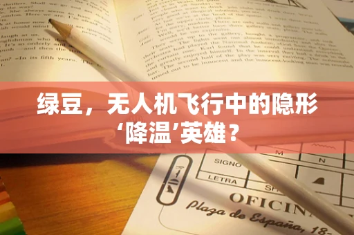 绿豆，无人机飞行中的隐形‘降温’英雄？